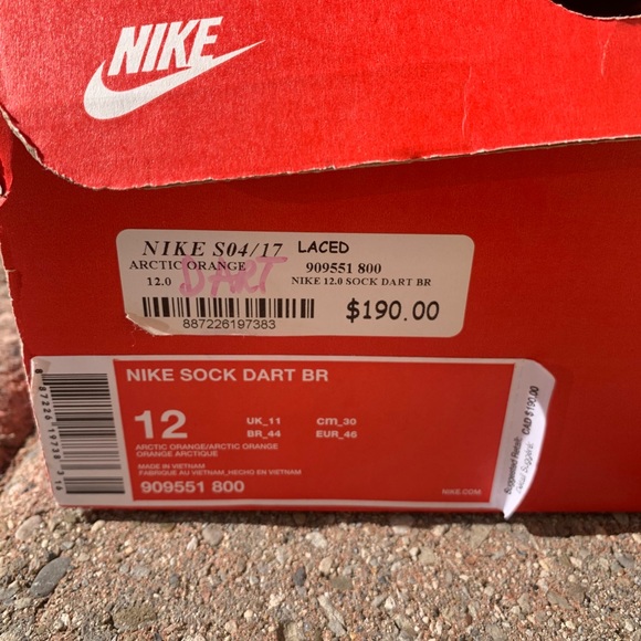 Nike sock dart Arctic orange - Picture 7 of 7